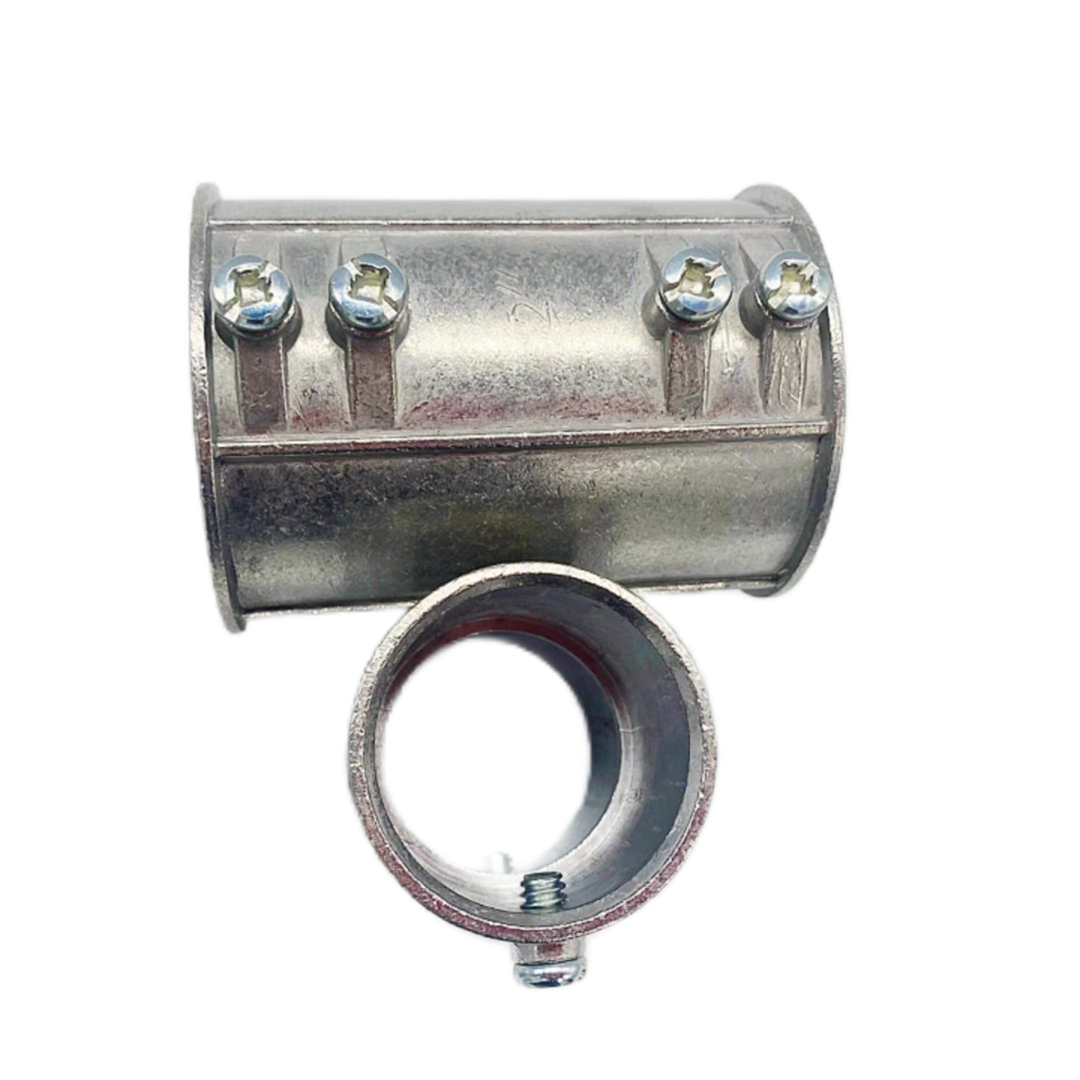 Factory Price 1/2 Inch Conduit Set Screw Coupling Fitting Imc Zinc Die Casting Straight Emt Conduit Connector