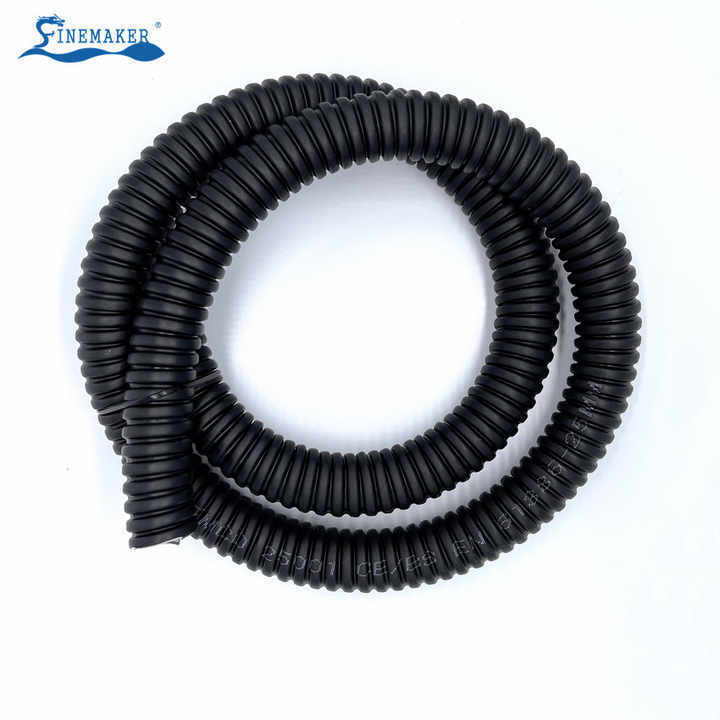 3/4 Inch Cable Wire Protection Durable Low Smoke Zero Halogen Pvc Coated Flexible Metal Conduit