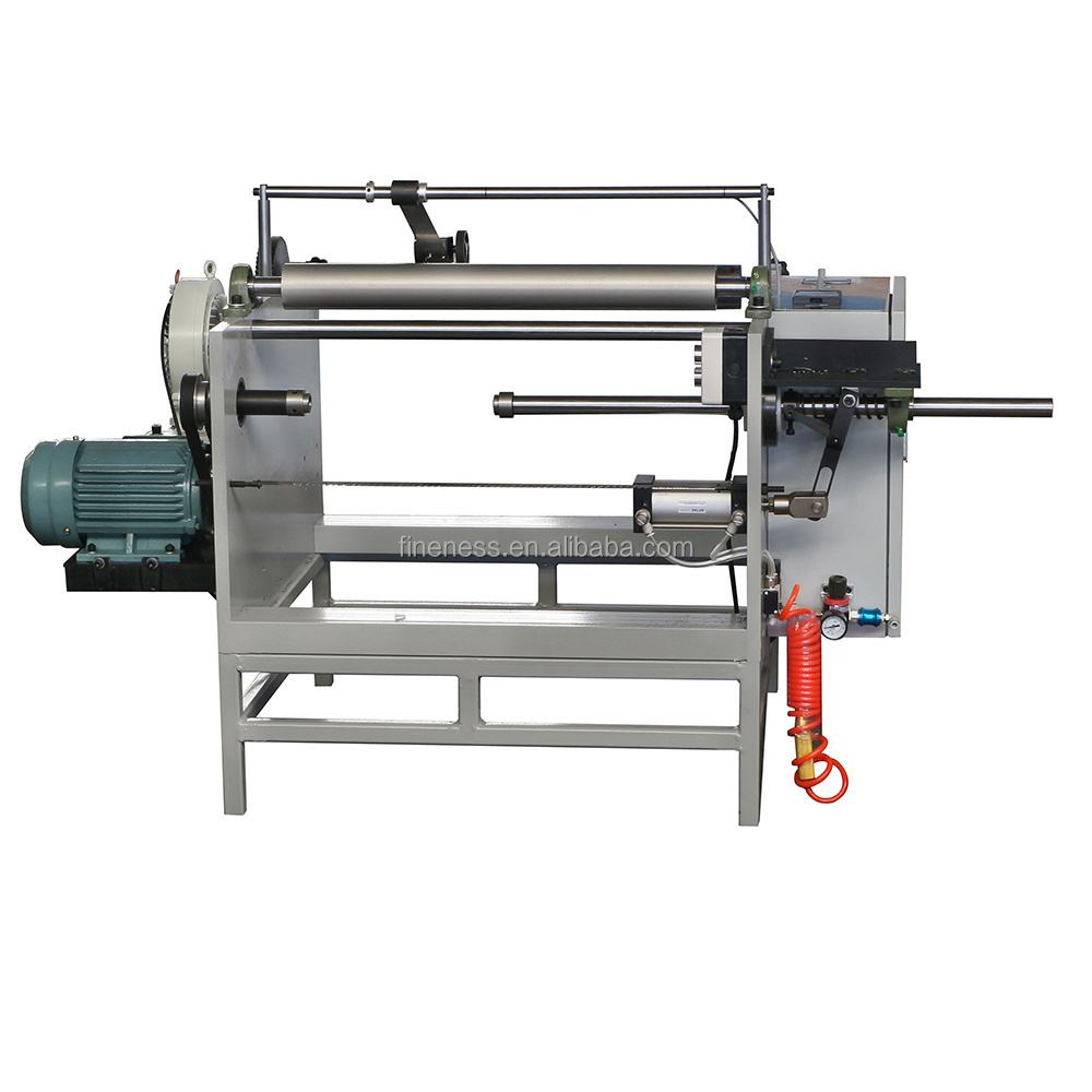 High Efficient Manual Aluminum Foil Rewinding Machine