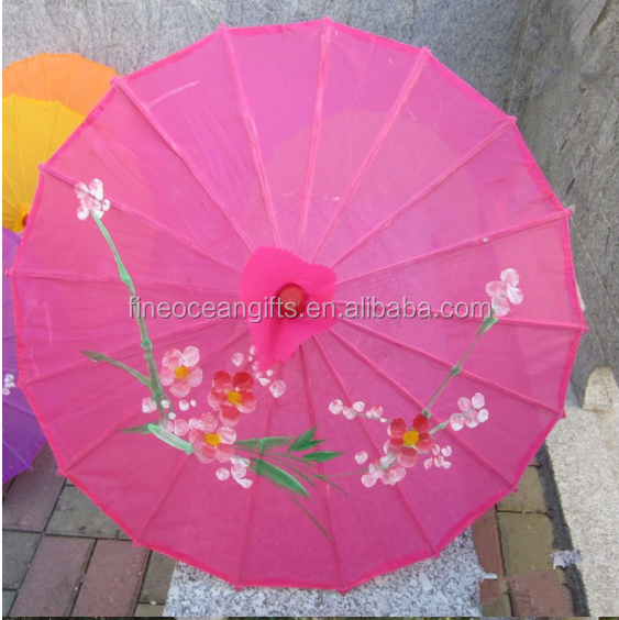 Wholesale Fashion Luxury Professional Portable Foldable Bamboo Wedding Umbrellas