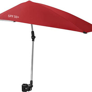 Sport Umbrella Versa Umbrella SPF 50+ Adjustable Paraguas  Umbrella with Universal Clamp