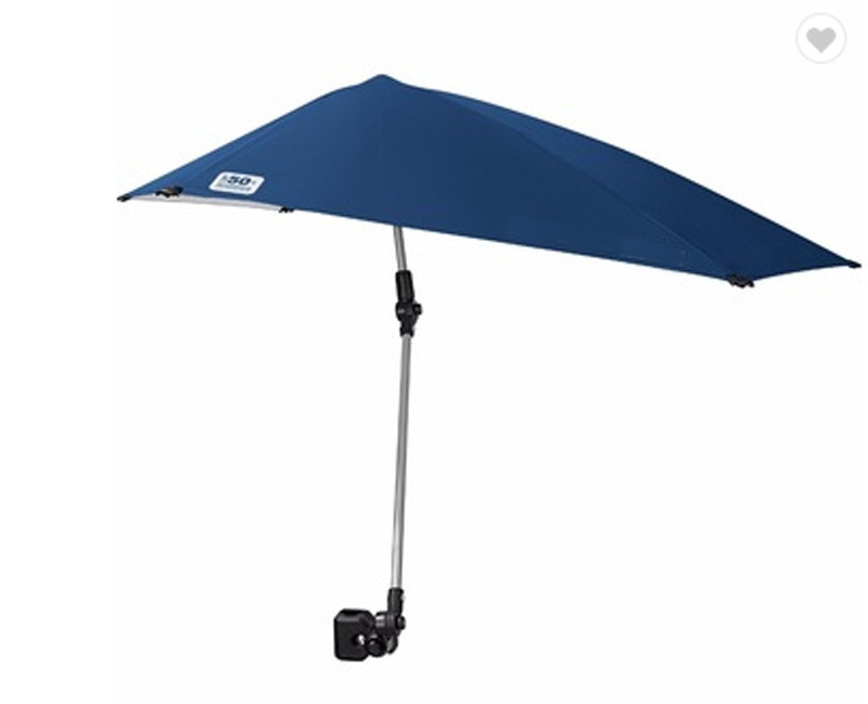 Sport Umbrella Versa Umbrella SPF 50+ Adjustable Paraguas  Umbrella with Universal Clamp