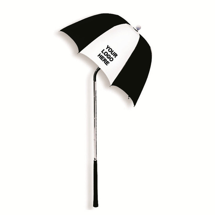 Custom Golf Bag Club Rain Umbrella  Custom Logo Printed Windproof Straight Golf Umbrella Manufacturers