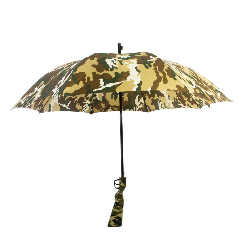 Fine Ocean Custom Design Camouflage 23 Inch Gun Shape Military Camouflage Pattern Gun Umbrella