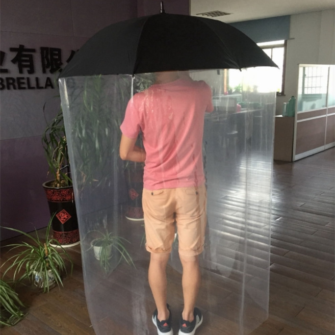 Fine Ocean Cool Clear Long Full Body Umbrella Dome Umbrella That Covers Your Body For Sale