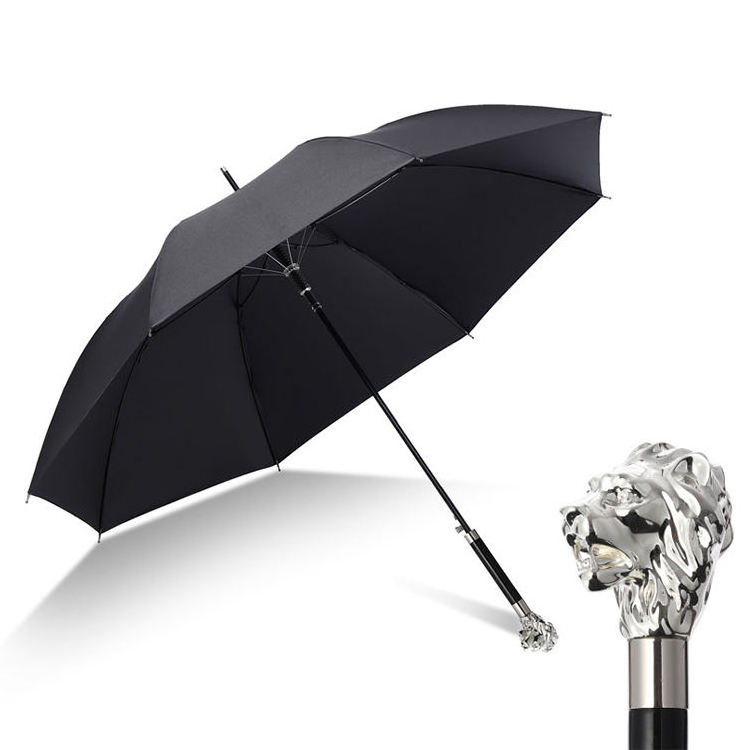 Fine Ocean High End Design Animal Umbrella Animal Head Long Handle Umbrella Customized Business Gift Umbrella