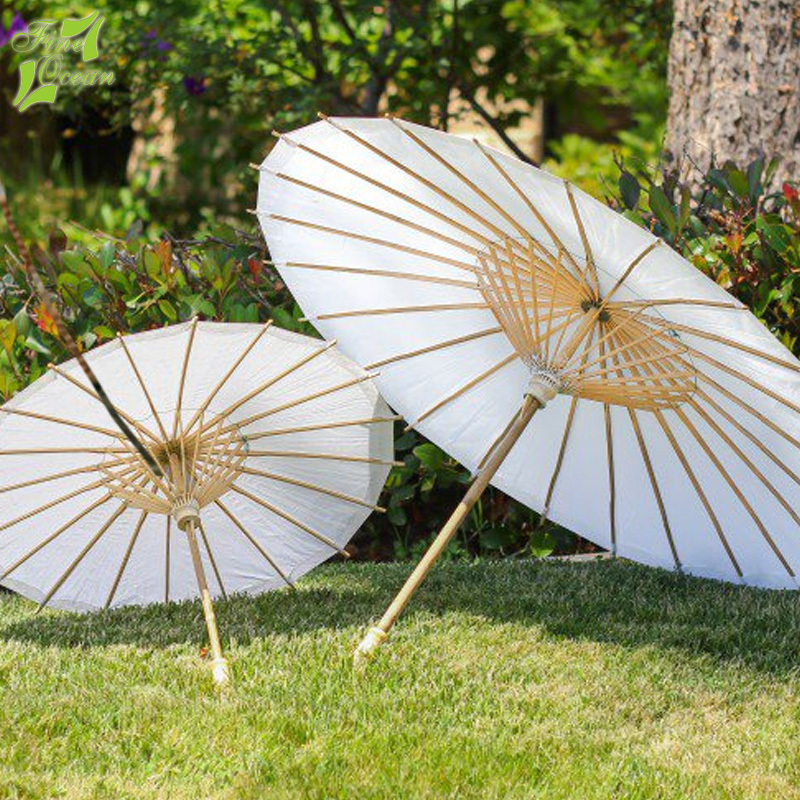 FINE OCEAN 2021Hot Sale Paper Parasols Wholesale Wedding  Umbrella