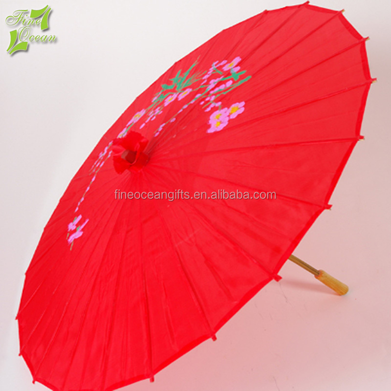 Wholesale Fashion Luxury Professional Portable Foldable Bamboo Wedding Umbrellas