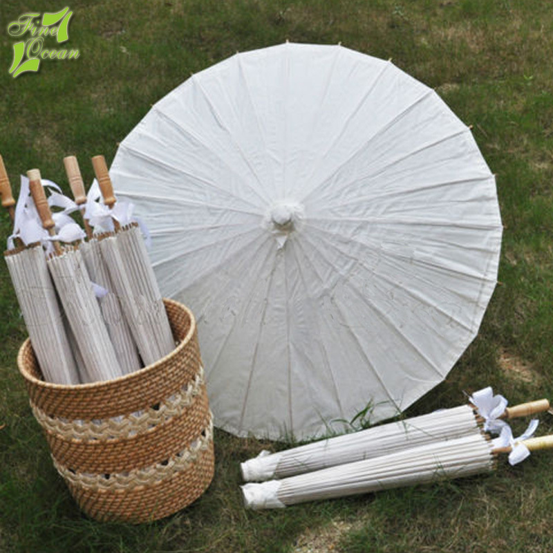 Fine Ocean Factory Direct Hot Sell Wedding Gift Paper Parasol Umbrella Paraguas Papel Japones Guarda-Chuva