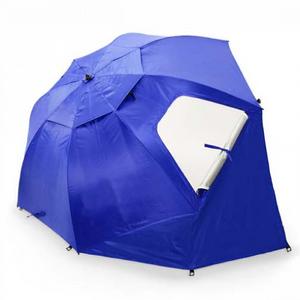 Dual-folding Umbrella Pattern and Folding Function Large Portable Outdoor Fishing Sun Umbrella With Window