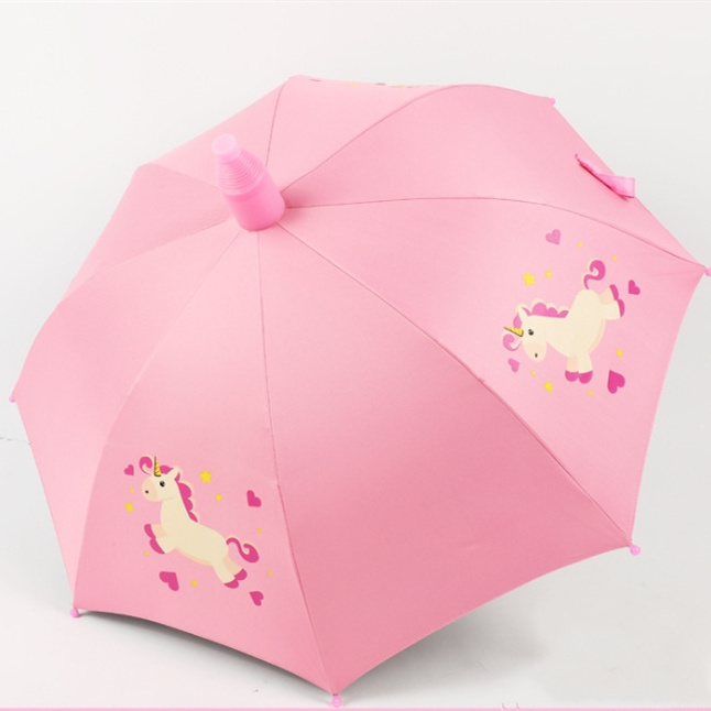 2022 New Trending Kids Umbrella with Ear Cartoon Design Cute Children Umbrellas