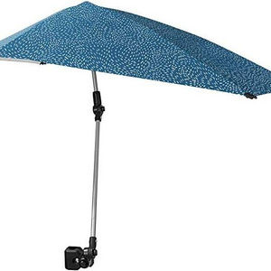 FINE OCEAN Branded Designer Umbrella Agile Supply Chain Customization Clip Umbrella Sun Shade Clamp Wheelchair