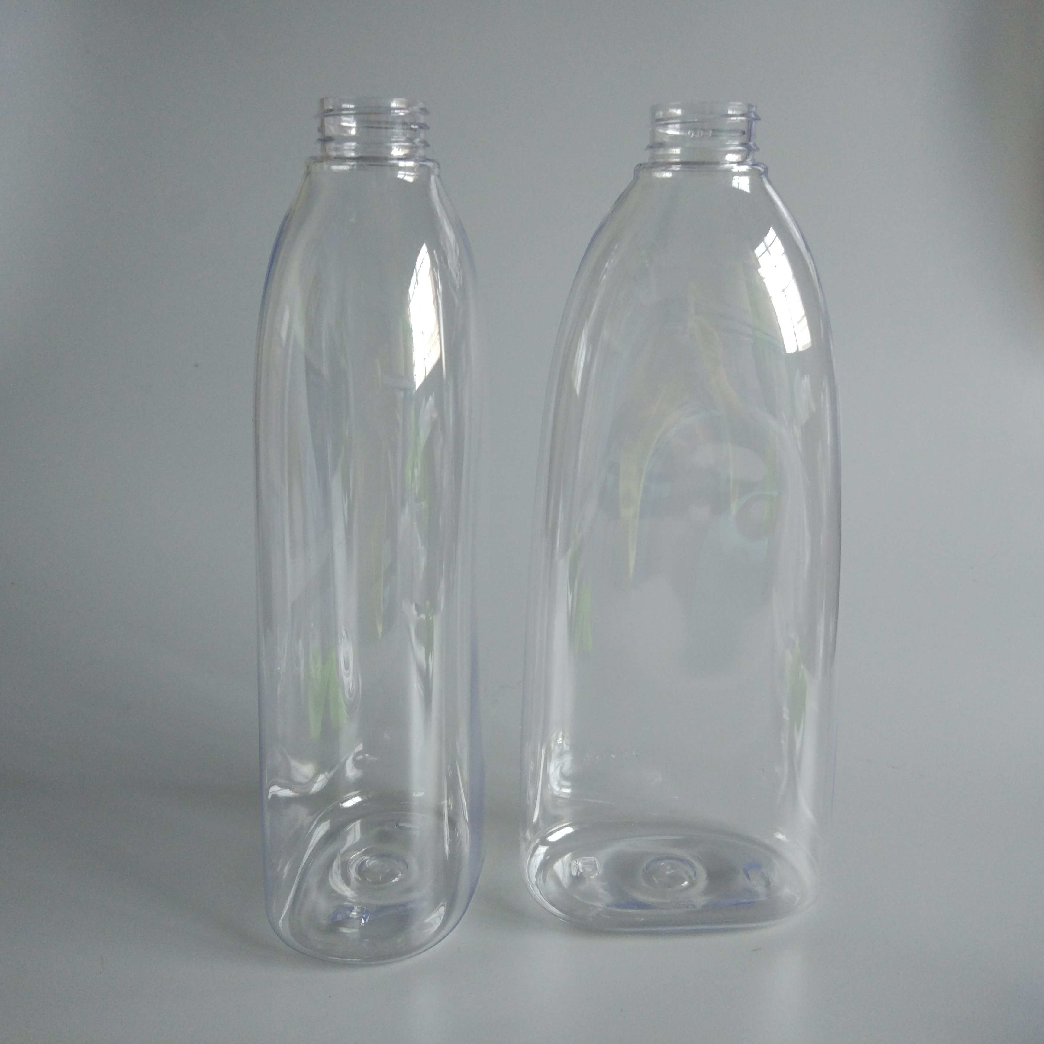 1000ml Empty clear Plastic Body Lotion Pump Bottle Liquid Soap Pet 1 liter PET plastic bottle for body wash bottle