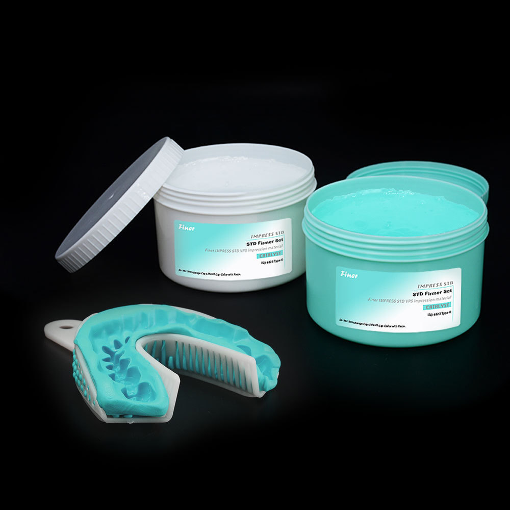 FINER dental lab mold soft alginate impression kit dental base silicone impression material putty