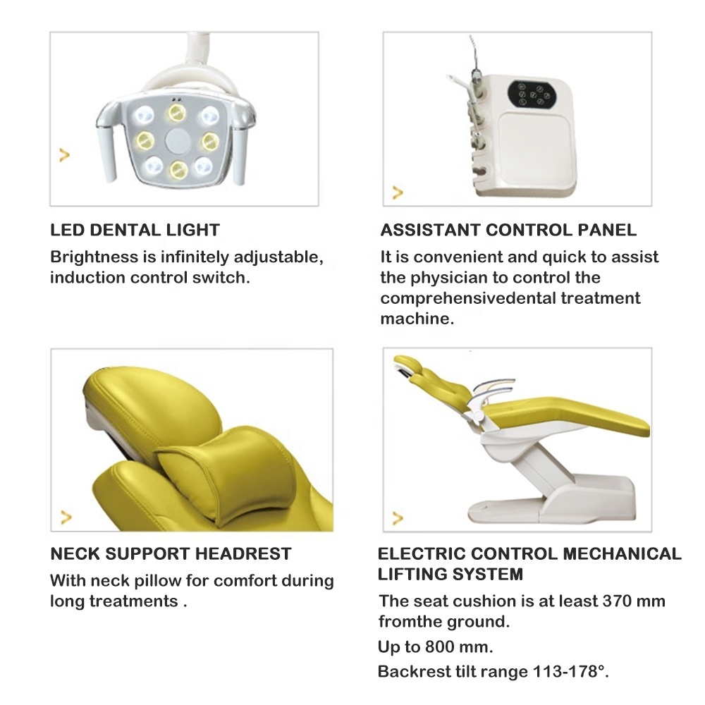 Dental unit product dental chair spare parts portable dental chair unit 2022