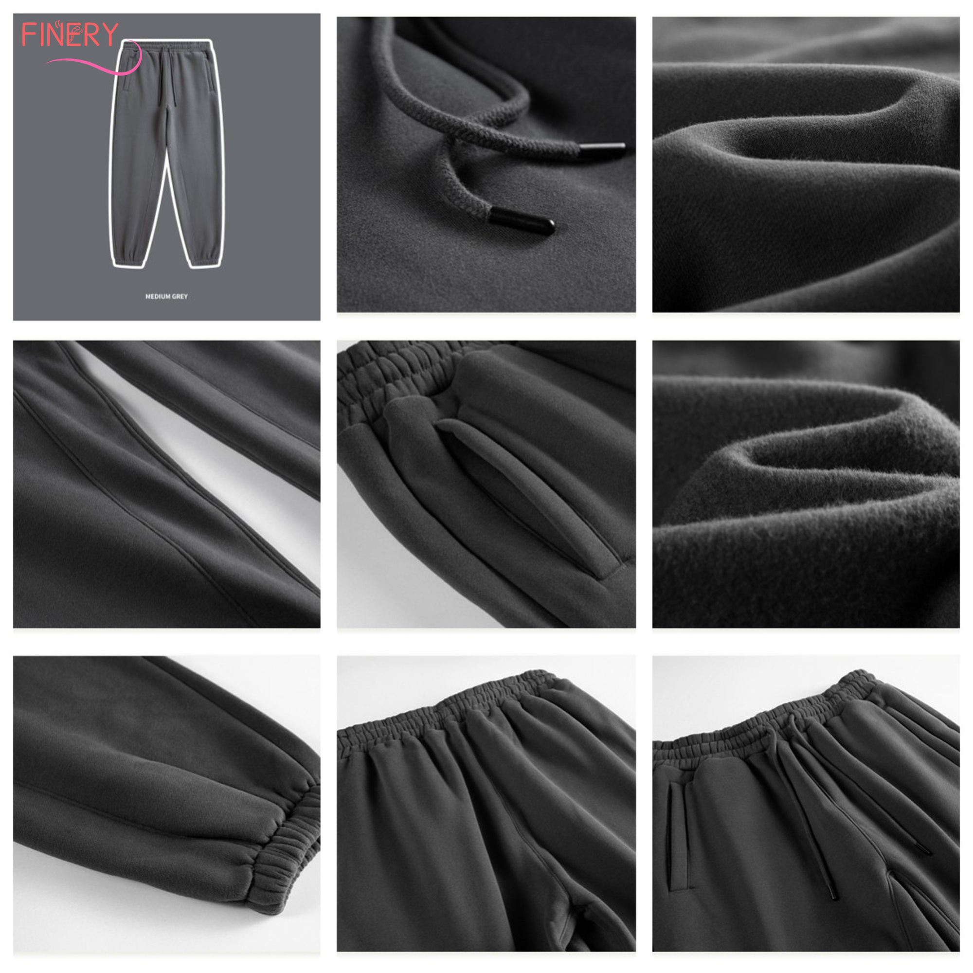 wholesale high quality loose fit pants custom logo trousers street wear oversized sweatpants men's jogger pants