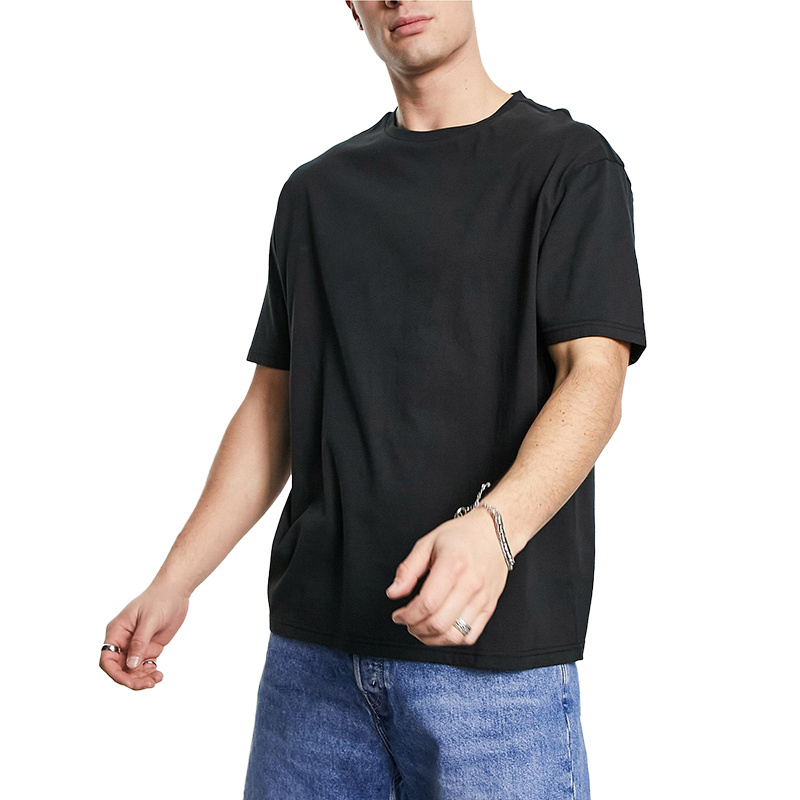 OEM ODM 230G 100%cotton solid color unisex short sleeve shirt wholesale blank o-neck regular fit tshirt for men