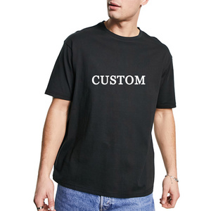 OEM ODM 230G 100%cotton solid color unisex short sleeve shirt wholesale blank o-neck regular fit tshirt for men