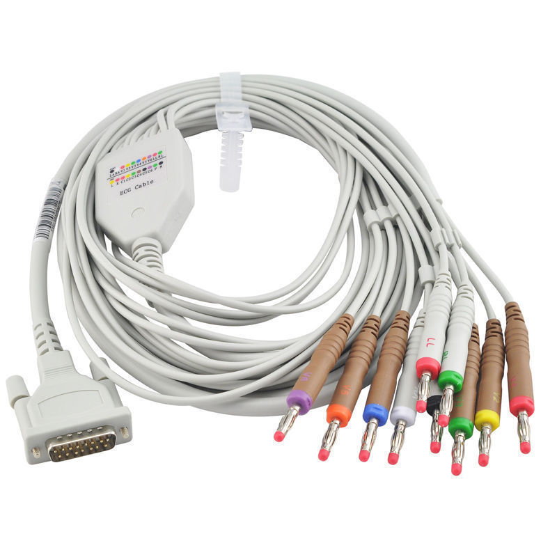 10 lead ecg Cable for Schiller