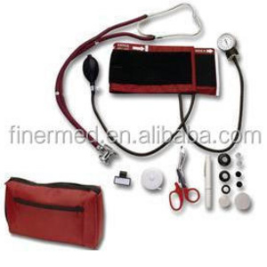 Sprague Rappaport stethoscope and sphygmomanometer nurse kit