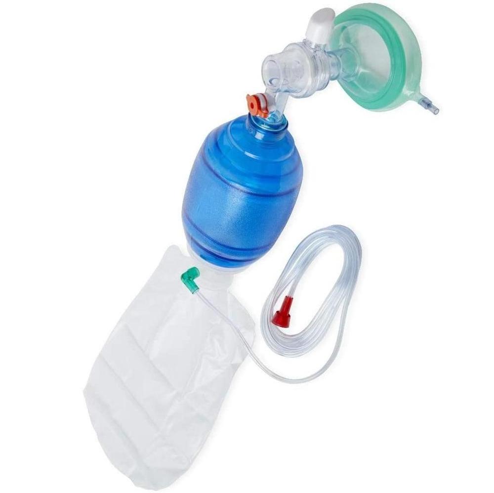 Reusable autoclavable silicone resuscitator ambu bag