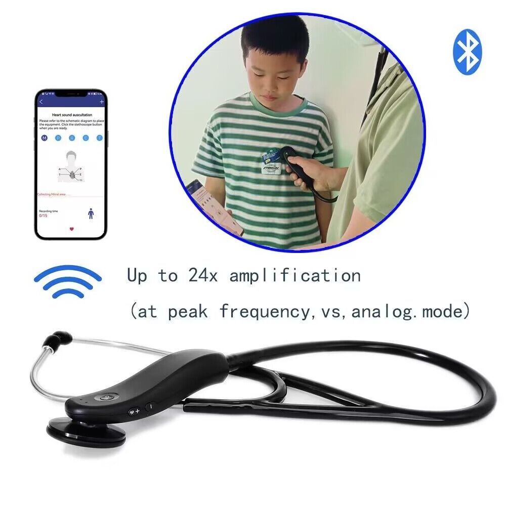 wireless bluetooth Electronic Digital Stethoscope