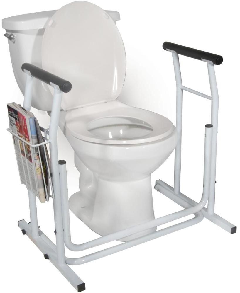 Disabled elderly Seniors support Bathroom Safety Toilet Rail