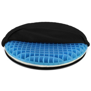 Car chair 360 Degree Rotation Silicone Swivel Gel Seat Cushion