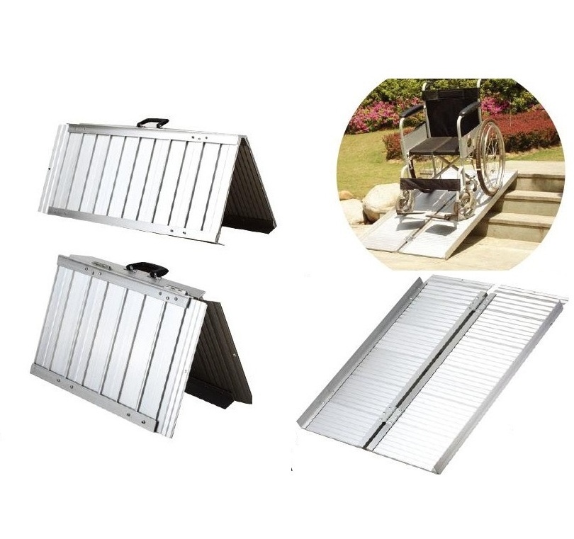 Lightweight Aluminum electric wheelchair ramp