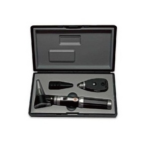 fiber optic diagnostic otoscope ophthalmoscope set