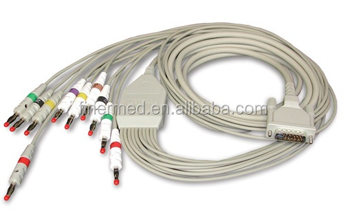 10 lead ecg Cable for Schiller