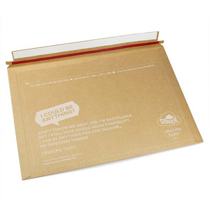 Eco Custom Printing Shipping Mailers Rigid Cardboard Paper Envelope