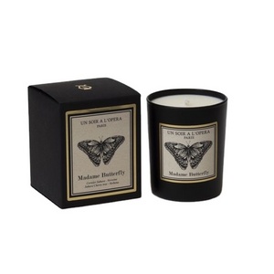 Designed Custom Black Candle Box High-end Folding Candles Packing Boxes Hot Stamping Gold Foil Candle Jar Packaging Boxes