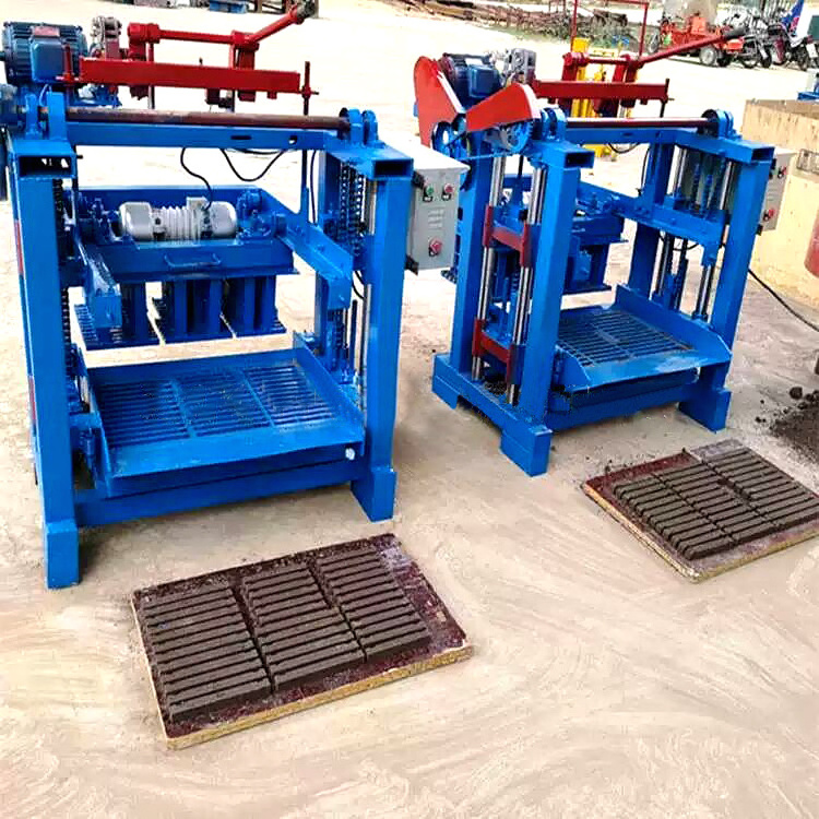 Small Block Machine Manual Semi-Automatic Hollow Cement Concrete Block Brick Making Machine Price In Philippines