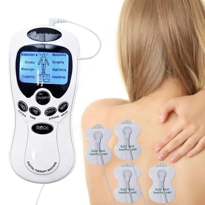 8 Models EMS  Herald Tens Machine Acupuncture Body Massage Digital Therapy Massager Muscle Stimulator Electrostimulator