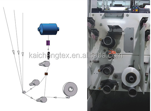 yarn covering machine air covering wire winder KC215B