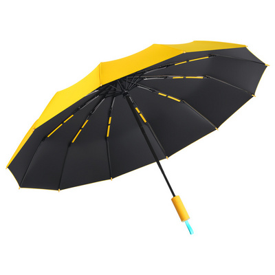 uv protection 3 folding adult umbrella for women