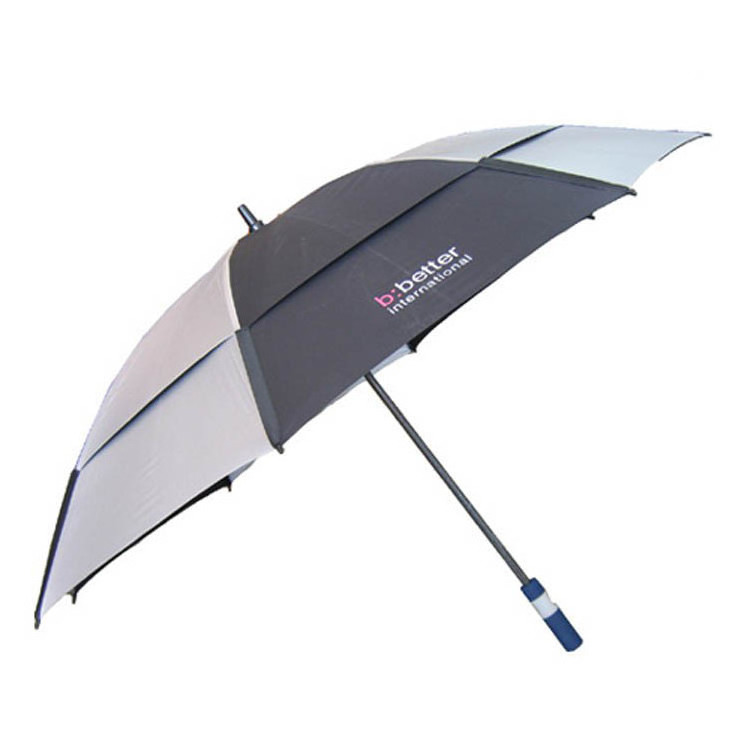 Double Layer Big Bunnings Golf Umbrella Double Canopy Windproof Golf Umbrella