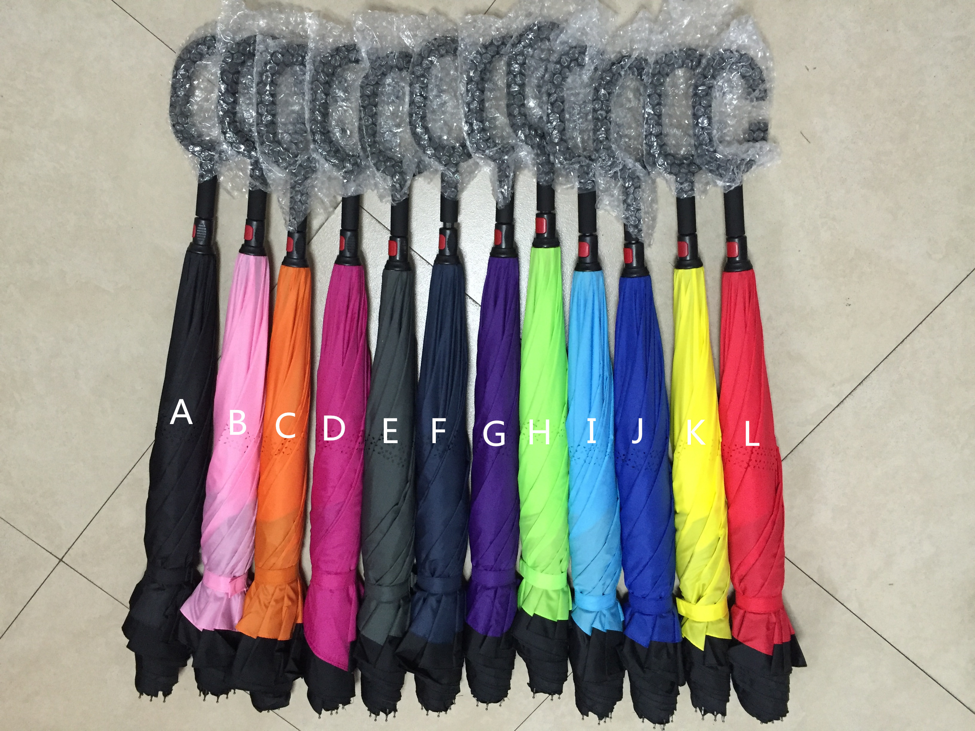 Sturdy construction bulk sale buy manual mini inverted umbrella