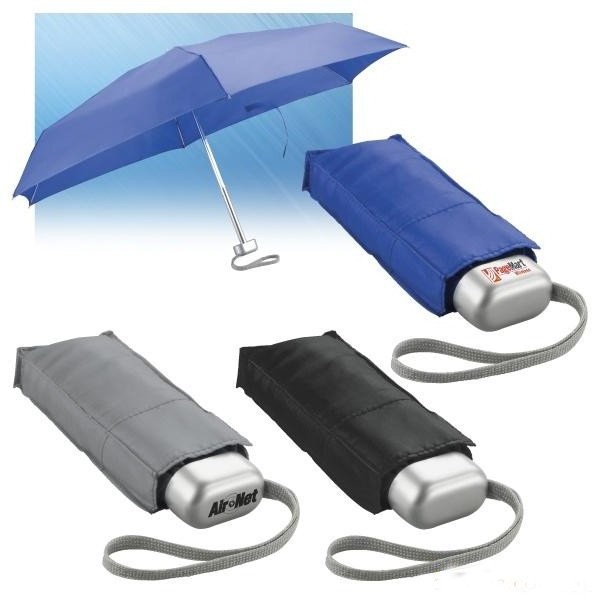 Light Weight Anti UV Rain Portable Pocket 5 Fold Mini Umbrella with Case