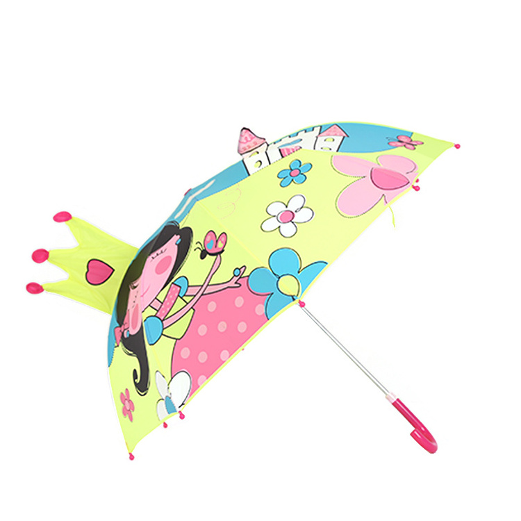 Pet Design 3D Shape Kids Umbrella Cartoon Children Umbrella With Ear