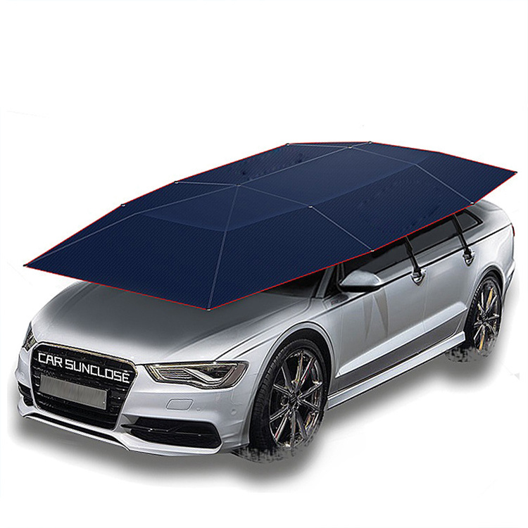 New design Anti-UV automatic sun shade car umbrella