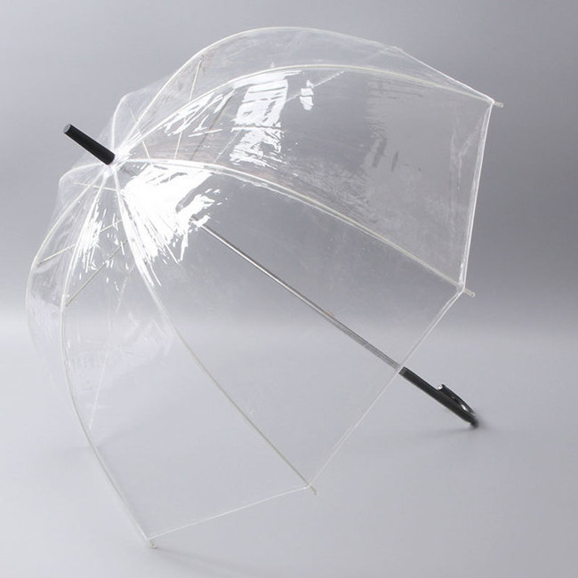 Clear Umbrella Bulk Wedding Windproof, Transparent Clear Dome Umbrella for Women and Kids