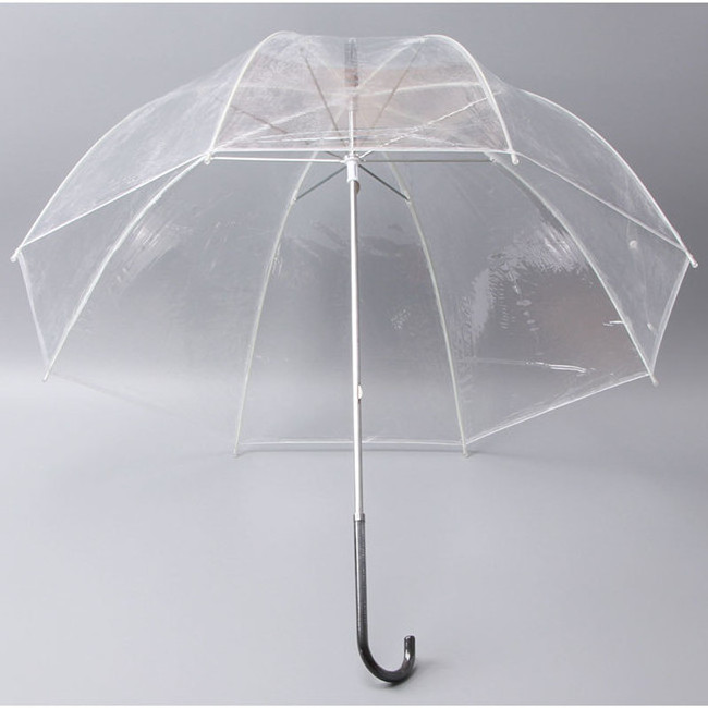 Clear Umbrella Bulk Wedding Windproof, Transparent Clear Dome Umbrella for Women and Kids