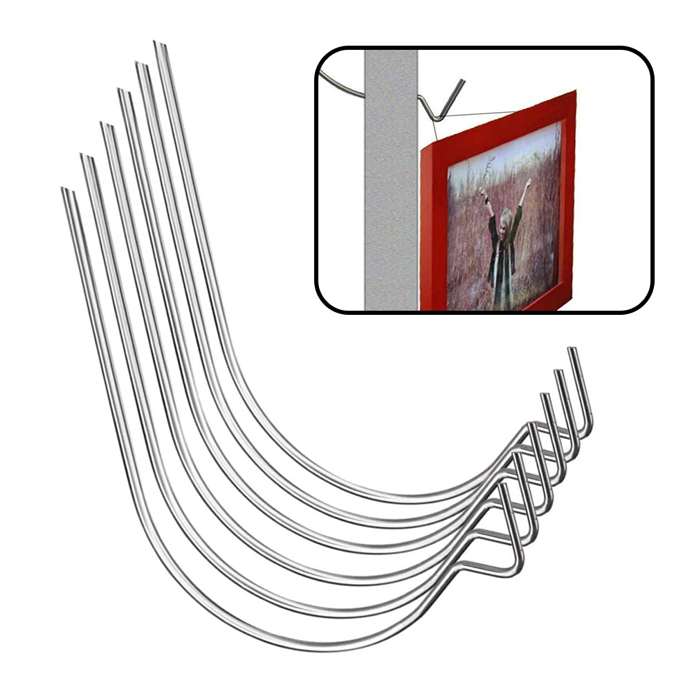 Stainless Steel Picture Frame Herculess Wall Hanging Hooks For Plasterboard Wall