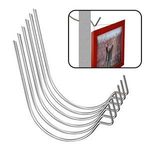 Stainless Steel Picture Frame Herculess Wall Hanging Hooks For Plasterboard Wall