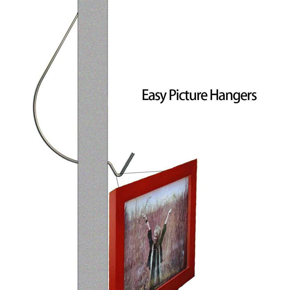 Stainless Steel Picture Frame Herculess Wall Hanging Hooks For Plasterboard Wall