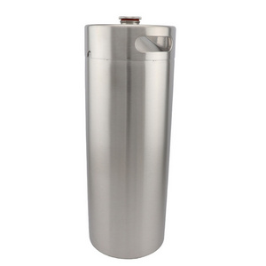 10L Mini Keg Stainless Steel Beer Growler Homebrew Kegerator Draft Beer Dispenser