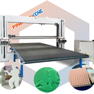 cnc cheap 2d 3d contour memory foam sponge mattress  materials cutter cutting machine for pvc foam board