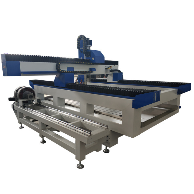 ATC 3d stone wood 4 axis stone engraving cnc router 1325 2030 marble granite saw engraving engraver cutting machine for stone